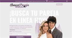 Desktop Screenshot of buscoparejavenezuela.com
